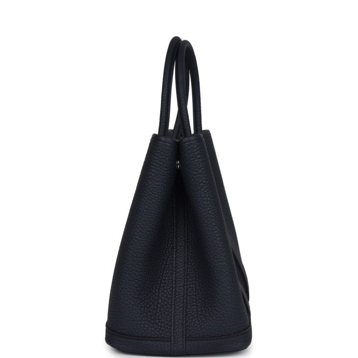 Hermès Garden Party 30 Bleu Nuit Negonda Palladium Hardware - 图片 3