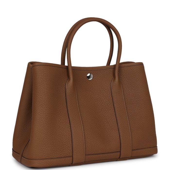 Hermès Garden Party 30 Alezan Negonda Palladium Hardware - 图片 2