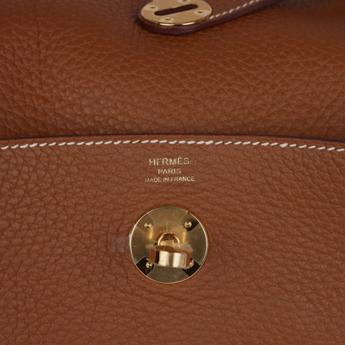 Hermès Lindy 26 Gold Clemence Gold Hardware - 图片 6