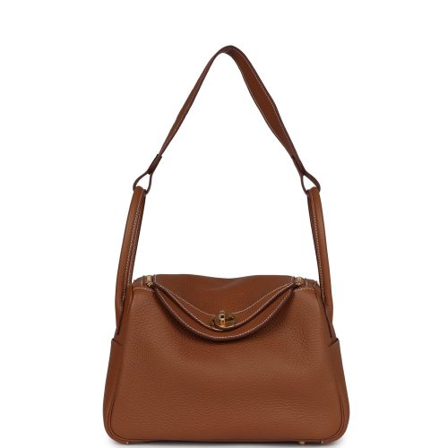 Hermès Lindy 26 Gold Clemence Gold Hardware