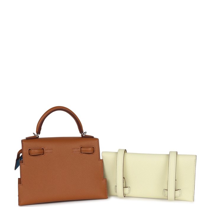 Handmade HPKD Gold, Bleu Zanzibar, Jaune Milton and Orange Field Epsom_Swift Palladium Hardware - 图片 6