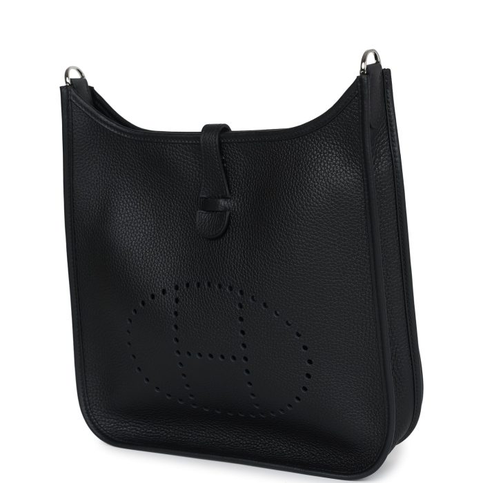 Handmade Bag HE III PM Black Clemence Palladium Hardware - 图片 3