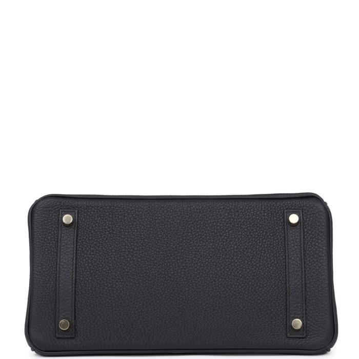 Handmade Bag HB 30 Black Togo Gold Hardware - 图片 5
