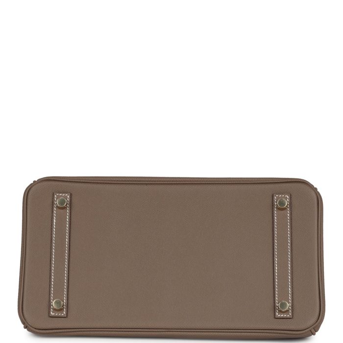 Handmade Bag HB 30 Etoupe Epsom Gold Hardware - 图片 5