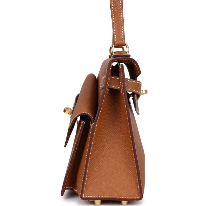 Handmade HKS en Desordre 20 Gold Epsom Gold Hardware - 图片 3