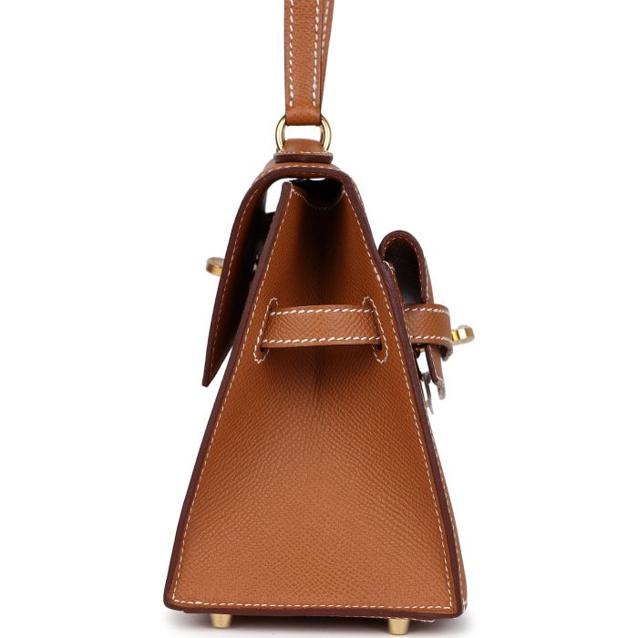 Handmade HKS en Desordre 20 Gold Epsom Gold Hardware - 图片 6