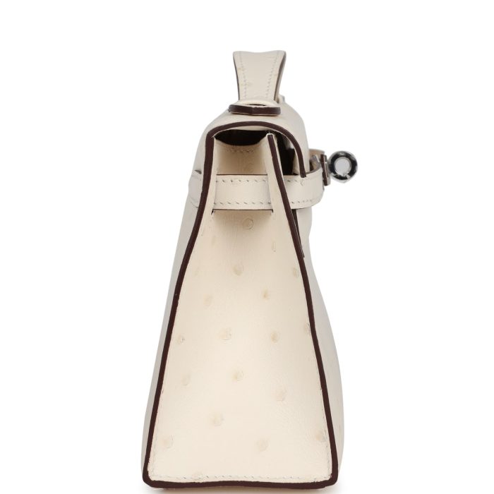 Handmade HKP Nata Ostrich Palladium Hardware - 图片 4