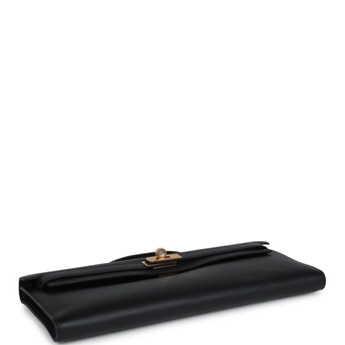 Handmade Bag HKC Black Swift Gold Hardware - 图片 6
