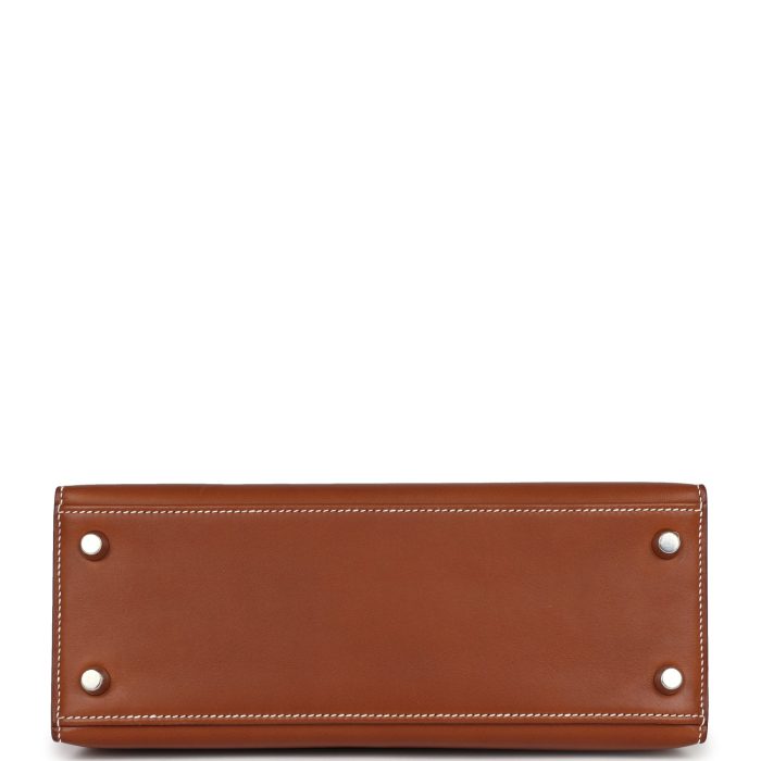 Handmade HKS 25 Fauve Barenia Palladium Hardware - 图片 5