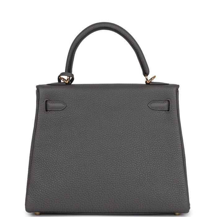 Handmade HKR 25 Etain Togo Gold Hardware - 图片 5