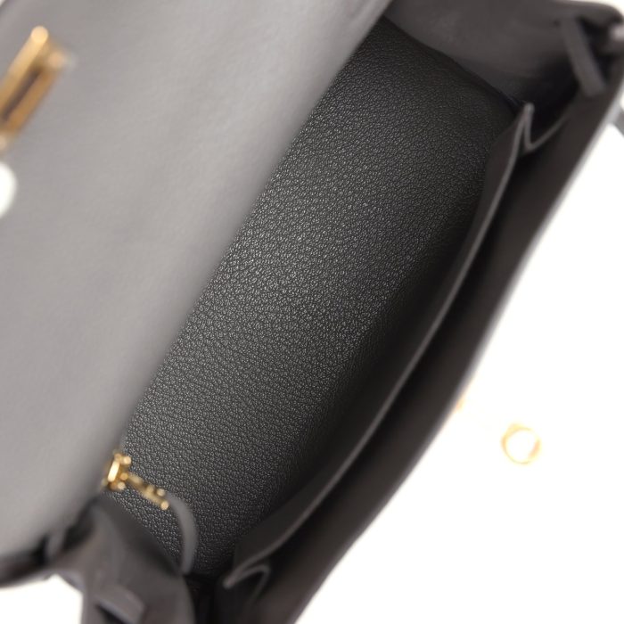 Handmade HKR 25 Etain Togo Gold Hardware - 图片 8