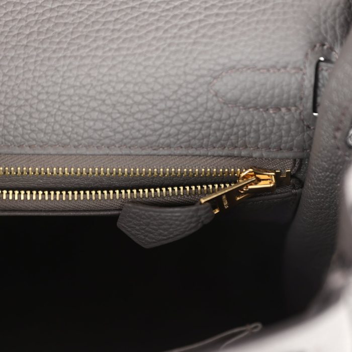 Handmade HKR 25 Etain Togo Gold Hardware - 图片 9