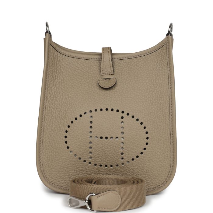 Handmade Bag HE TPM Beige Marfa Clemence Palladium Hardware