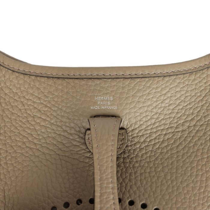 Handmade Bag HE TPM Beige Marfa Clemence Palladium Hardware - 图片 7