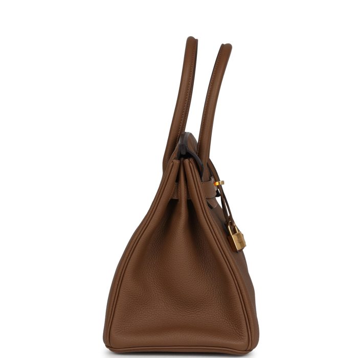 Handmade Bag HB 30 Alezan Togo Gold Hardware - 图片 3