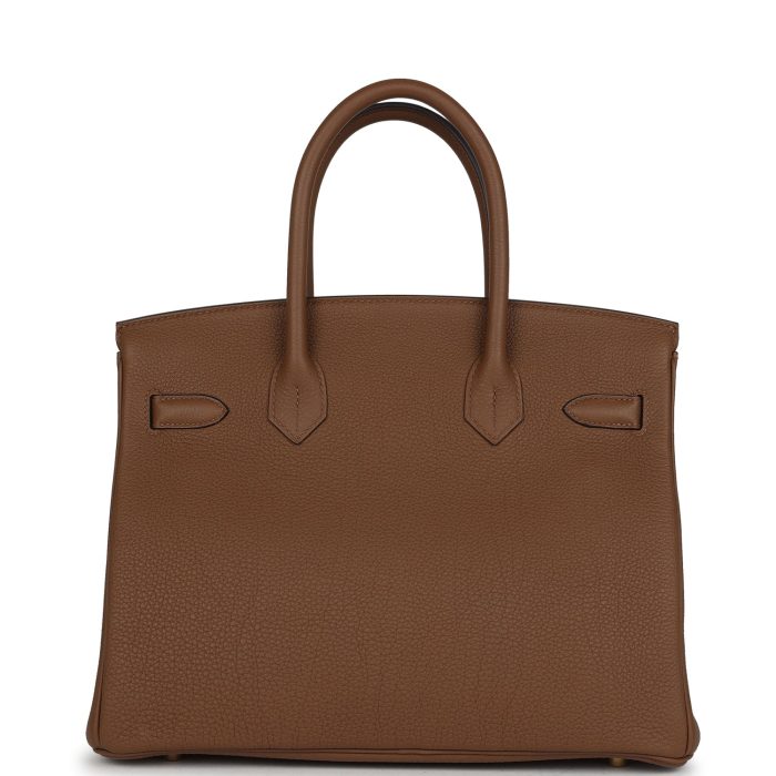 Handmade Bag HB 30 Alezan Togo Gold Hardware - 图片 4