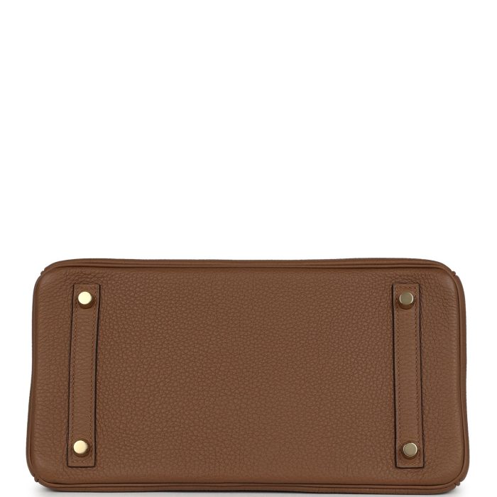 Handmade Bag HB 30 Alezan Togo Gold Hardware - 图片 5