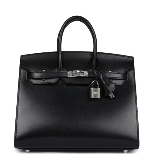 Handmade Bag HB Sellier 25 Black Box Palladium Hardware