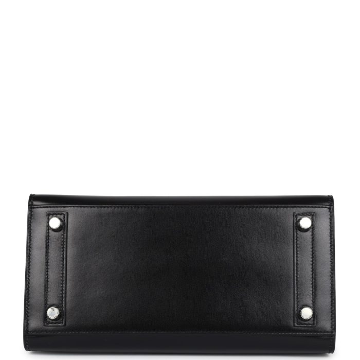Handmade Bag HB Sellier 25 Black Box Palladium Hardware - 图片 5
