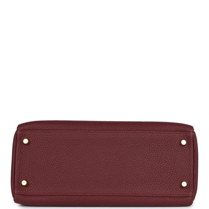 Handmade HKR 28 Rouge H Togo Gold Hardware - 图片 5