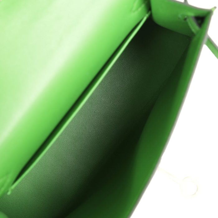 Handmade HKS 20 Vert Yucca Epsom Palladium Hardware - 图片 3
