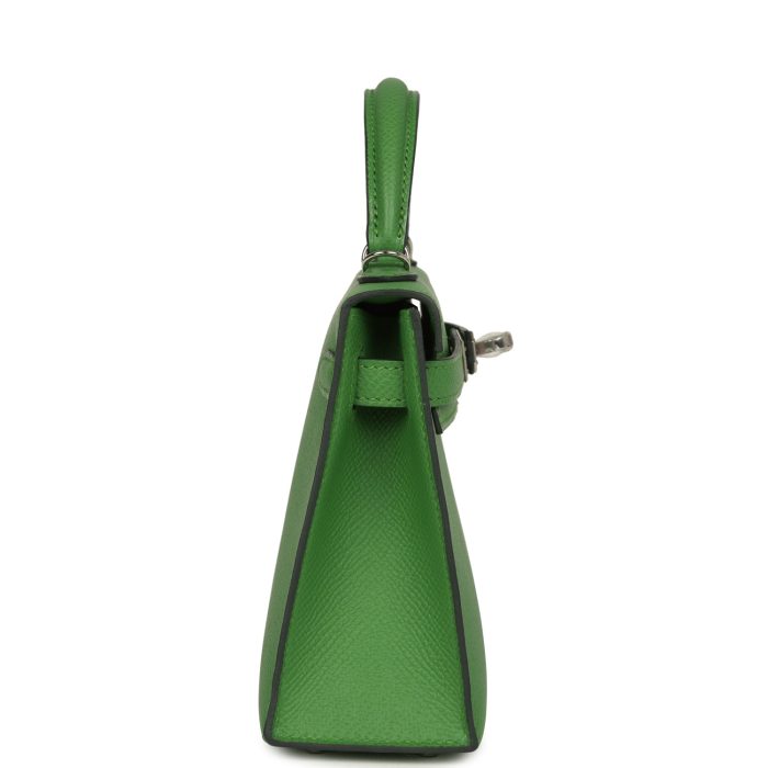 Handmade HKS 20 Vert Yucca Epsom Palladium Hardware - 图片 6