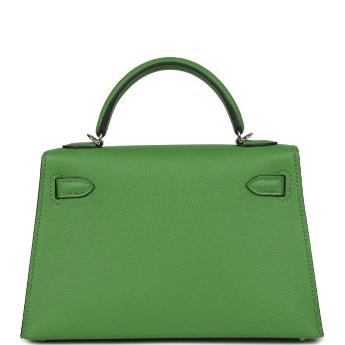 Handmade HKS 20 Vert Yucca Epsom Palladium Hardware - 图片 7