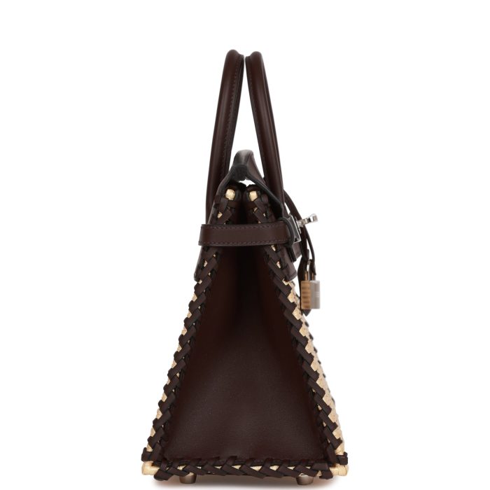 Handmade Bag HPB 25 Rouge Sellier Swift Palladium Hardware - 图片 3