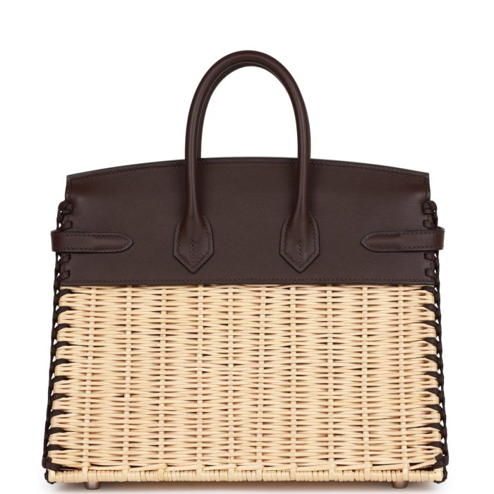 Handmade Bag HPB 25 Rouge Sellier Swift Palladium Hardware - 图片 4