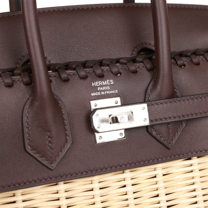 Handmade Bag HPB 25 Rouge Sellier Swift Palladium Hardware - 图片 6