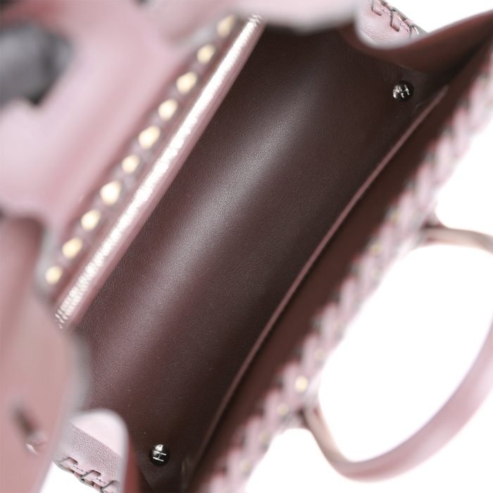 Handmade Bag HPB 25 Rouge Sellier Swift Palladium Hardware - 图片 7