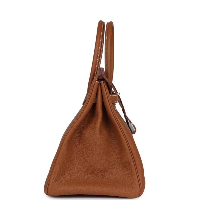 Handmade Bag HB 35 Gold Togo Palladium Hardware - 图片 3