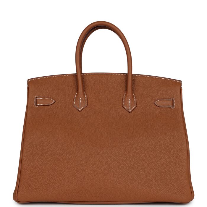 Handmade Bag HB 35 Gold Togo Palladium Hardware - 图片 4