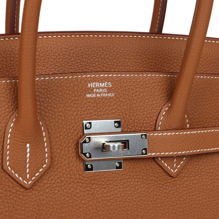 Handmade Bag HB 35 Gold Togo Palladium Hardware - 图片 6