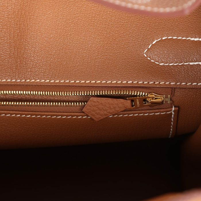 Handmade Bag HB 30 Gold Togo Gold Hardware：圖片 8