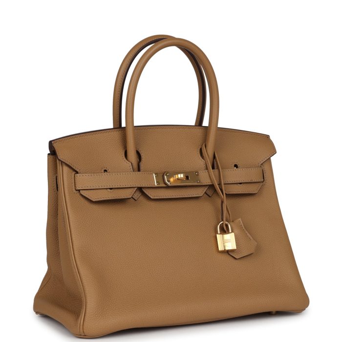Handmade Bag HB 30 Biscuit Togo Gold Hardware - 图片 2