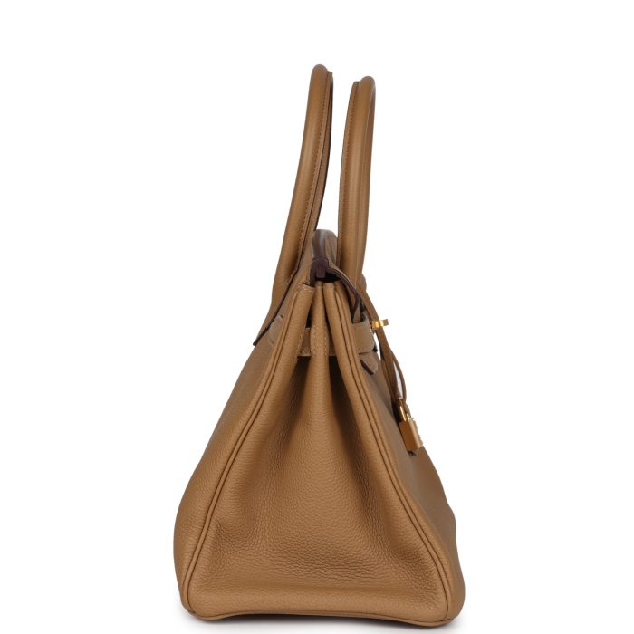 Handmade Bag HB 30 Biscuit Togo Gold Hardware - 图片 3