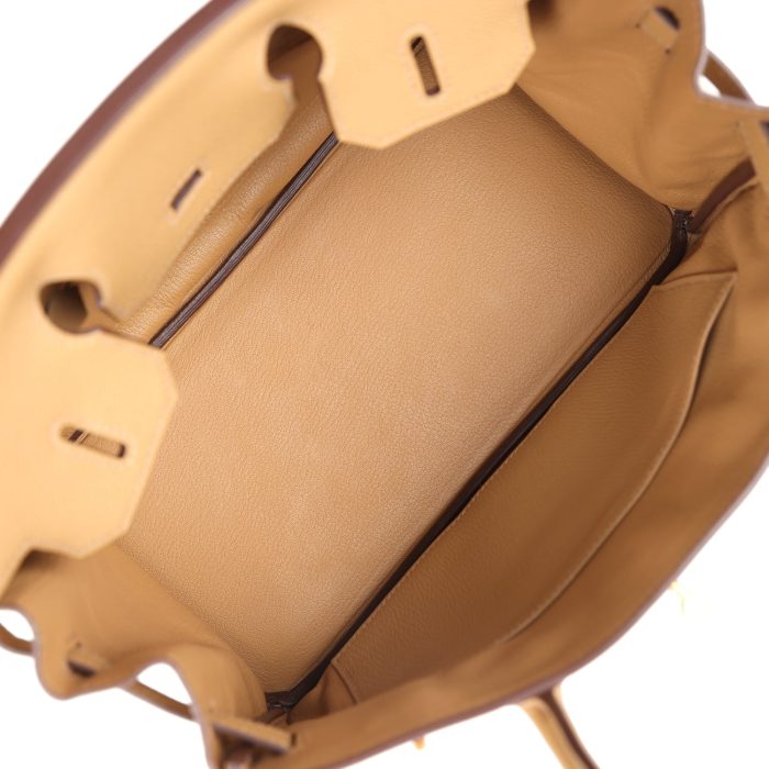 Handmade Bag HB 30 Biscuit Togo Gold Hardware - 图片 7