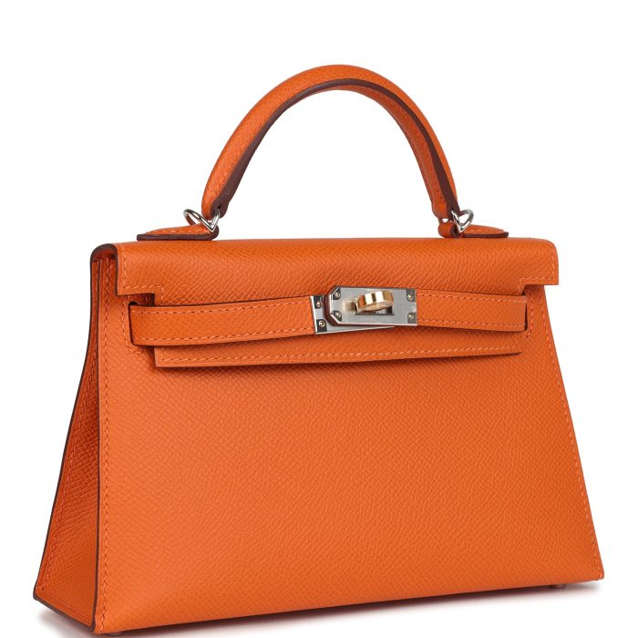 Handmade HKS 20 Orange Epsom Electrum Hardware - 图片 2