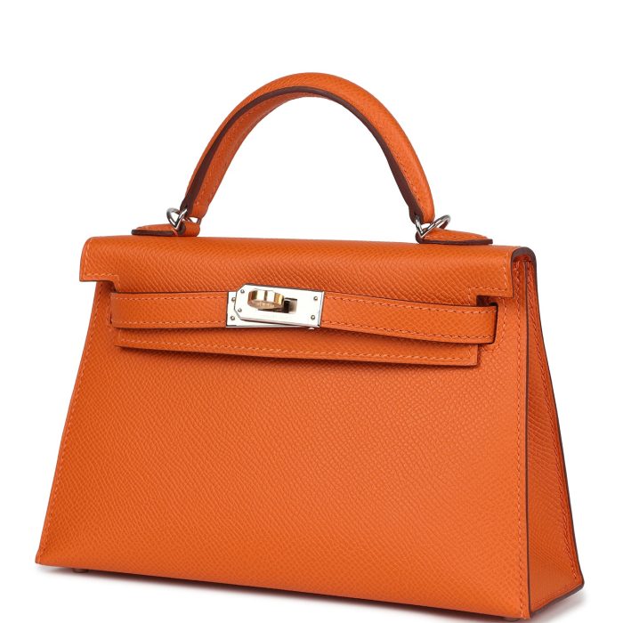 Handmade HKS 20 Orange Epsom Electrum Hardware - 图片 3