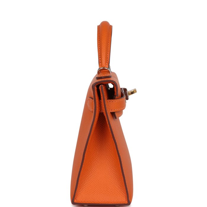 Handmade HKS 20 Orange Epsom Electrum Hardware - 图片 4
