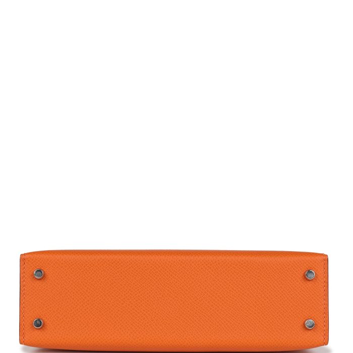 Handmade HKS 20 Orange Epsom Electrum Hardware - 图片 6