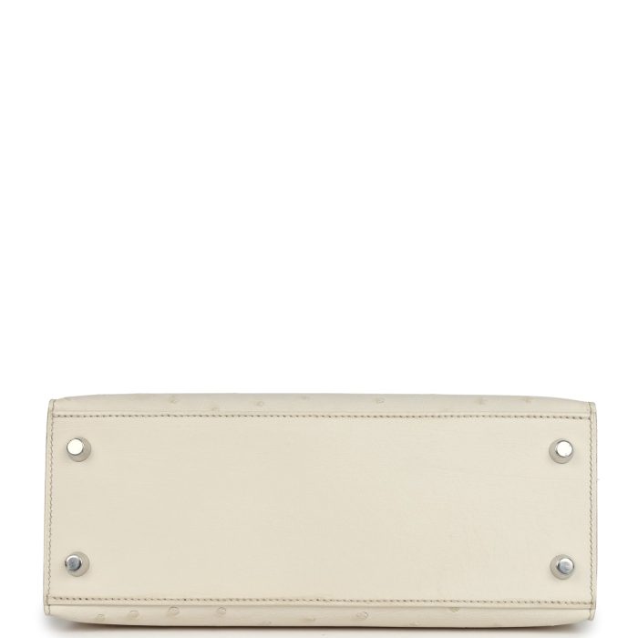 Handmade HKS 25 Beton Ostrich Palladium Hardware - 图片 6