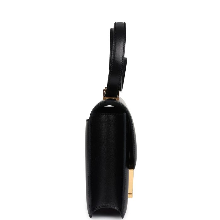 Handmade Bag HC 1-24 Black Box Gold Hardware - 图片 3