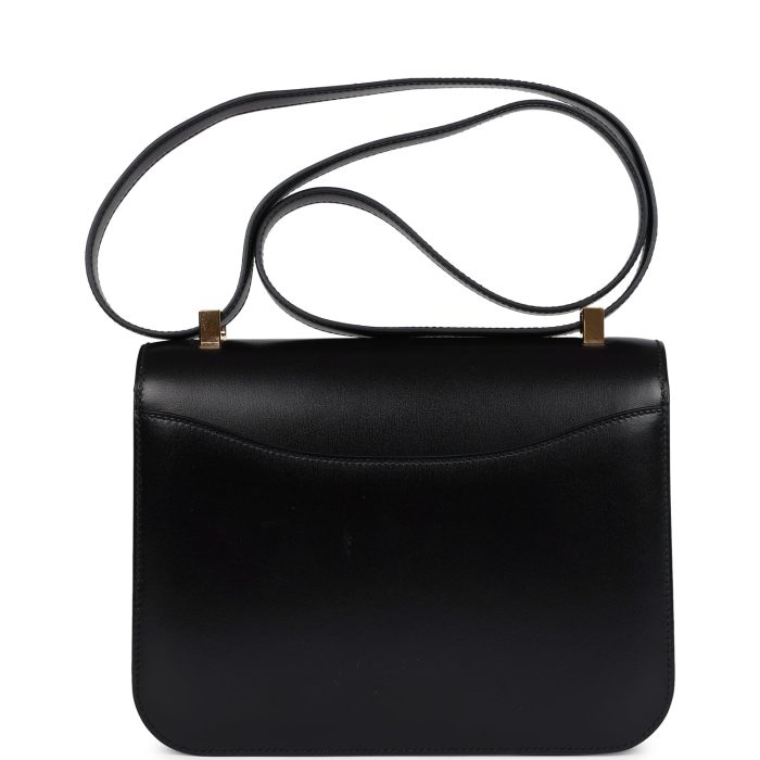 Handmade Bag HC 1-24 Black Box Gold Hardware - 图片 4