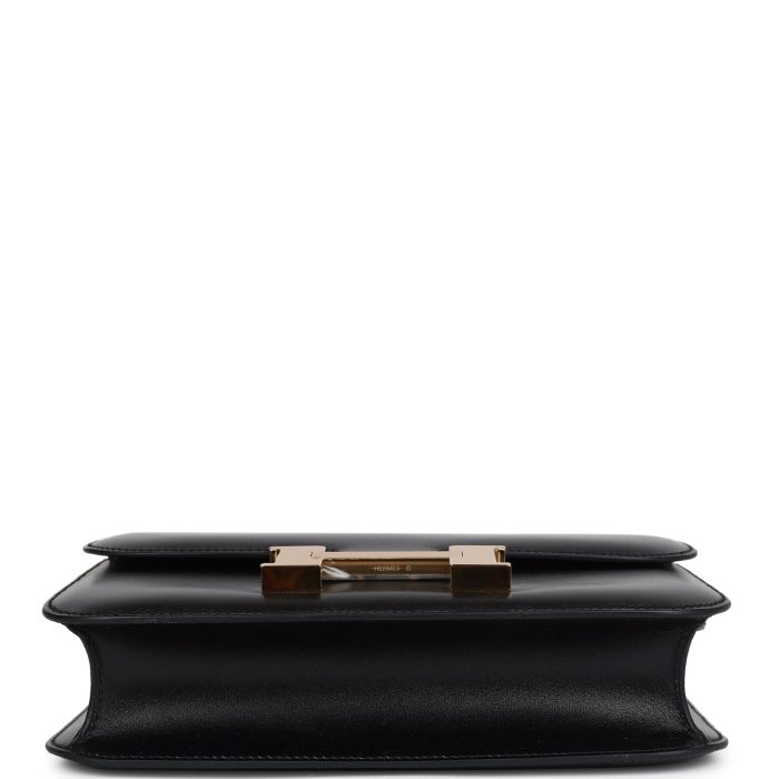 Handmade Bag HC 1-24 Black Box Gold Hardware - 图片 5