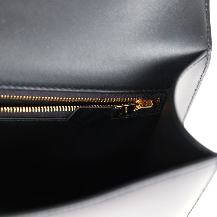 Handmade Bag HC 1-24 Black Box Gold Hardware - 图片 8