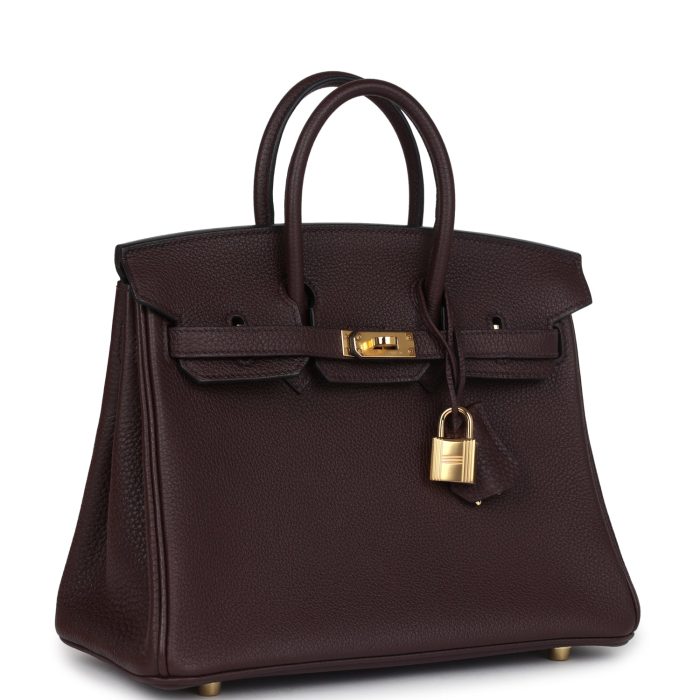 Handmade Bag HB 25 Rouge Sellier Togo Gold Hardware：圖片 2