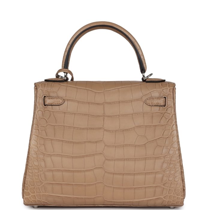 Handmade HKR 25 Chai Matte Alligator Palladium Hardware - 图片 5