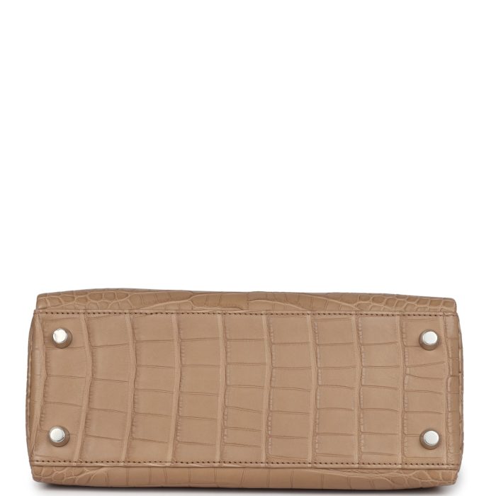 Handmade HKR 25 Chai Matte Alligator Palladium Hardware - 图片 6